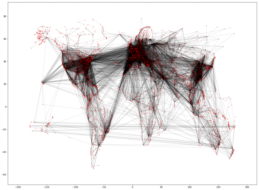 Map of flights clean